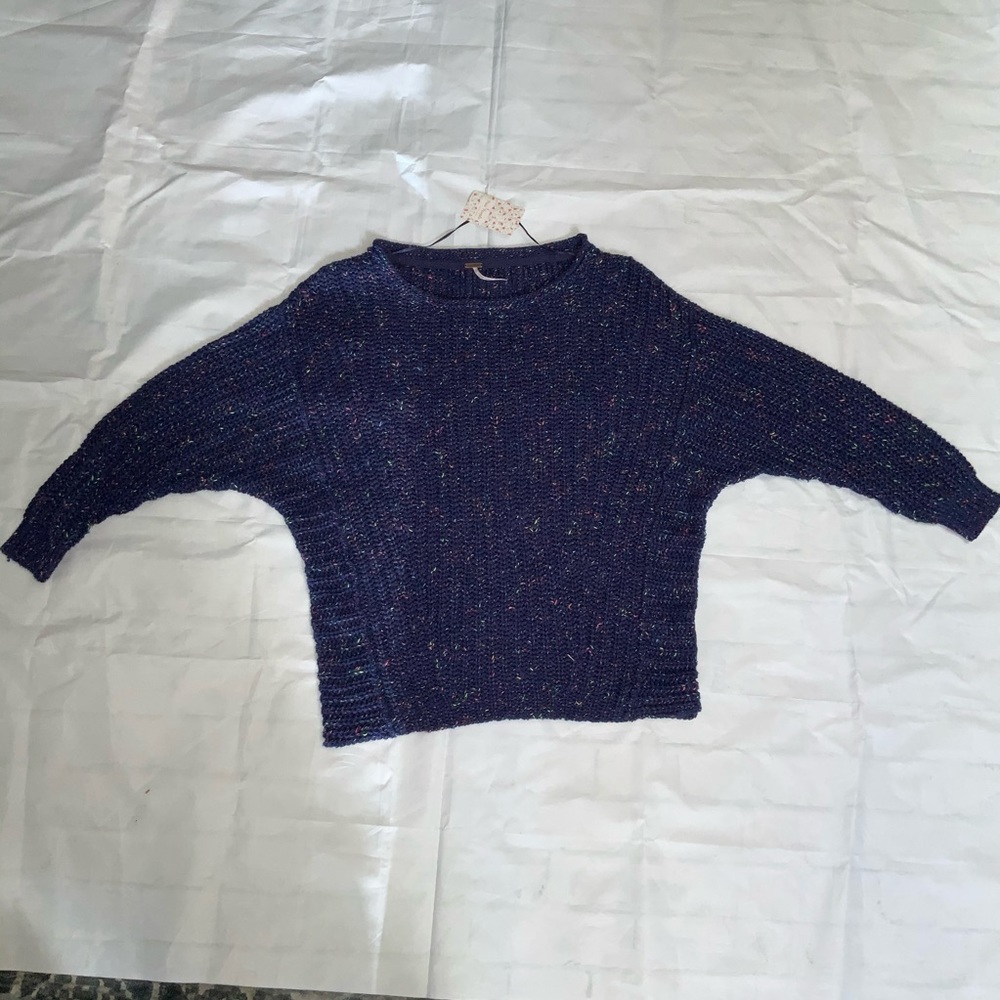 Free People midnight aura sweater NWT - Picture 5 of 10